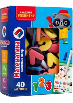 Магнітний набір Математика з маркером (VT5411-16) - Vladi Toys Україна (4820234763177)