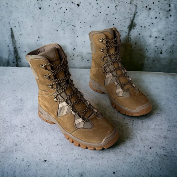 Берцы ботинки тактическая обувь теплые Зима до - 25 натуральная гидрофобная кожа Premium усиленная пятка и носок 46