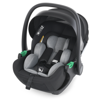 Автокресло детское автолюлька El Camino i-FIX ME 1110 Royal Dark Gray Серый