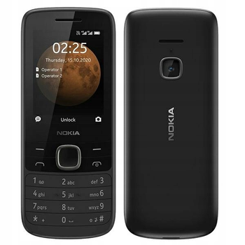 Мобільний телефон Nokia 225 DualSim Black (225 4G TA-1316 Black)