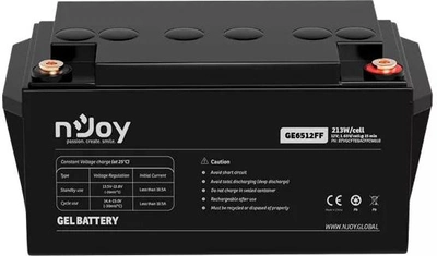 Аккумуляторная батарея Njoy GE6512FF 12V 65Ah (BTVGCFTEBHBFFCN01B) GEL