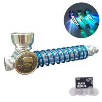 Трубка Для Курения С Подсветкой "LED Skull"