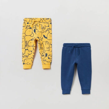 Набір дитячих спортивних штанів 2 шт для хлопчика OVS 1847396 86 см Різнокольоровий (8056781868980)