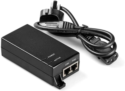 Zasilacz Digitus PoE 802.3af, max. 48 V 15,4 W Gigabit 10/100/1000 Mbit/s, aktywne (DN-95102-1)