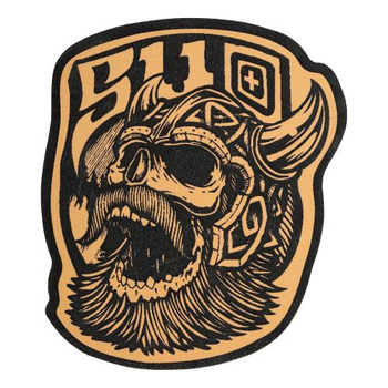 Нашивка 5.11 Tactical Viking Patch (Brown Leather) Единый