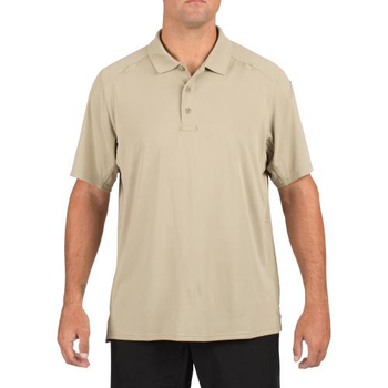 Футболка 5.11 Tactical поло Helios Short Sleeve Polo (Silver Tan) S