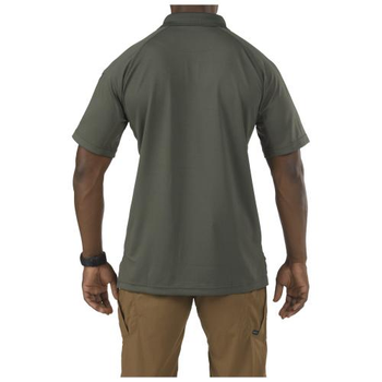 Футболка 5.11 Tactical поло тактична з коротким рукавом Performance Polo - Short Sleeve, Synthetic Knit (Tdu Green) XS
