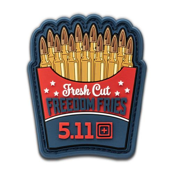 Нашивка 5.11 Tactical Freedom Fries Patch (Multi) Единый