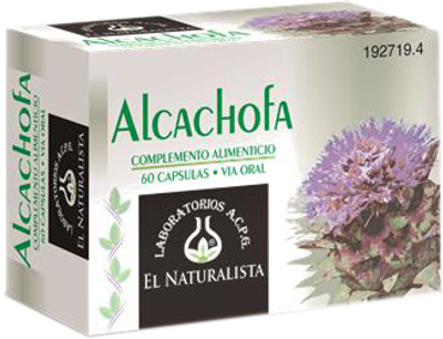 Suplement diety El Natural Alcachofa 60 kapsułek (8410914320095)