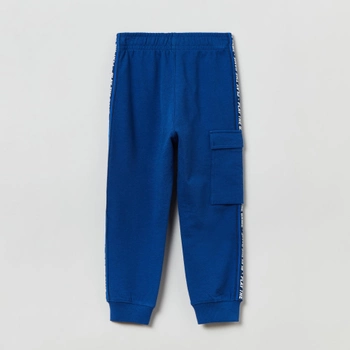 Spodnie dresowe jogger dziecięce OVS 1821037 128 cm Blue (8056781572979)