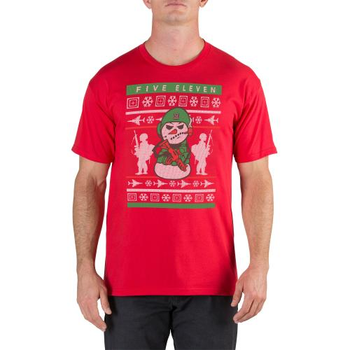 Футболка 5.11 Tactical с рисунком Holiday Ugly T-Shirt (Range Red) 2XL