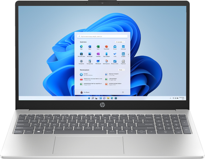 Ноутбук HP Laptop 15-fc0018ua (8F2B9EA) Natural Silver