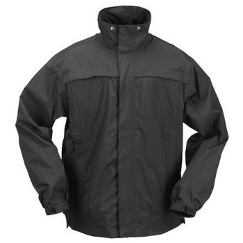 Куртка для штормової погоди 5.11 Tactical TacDry Rain Shell (Black) 2XL