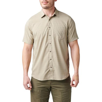 Рубашка 5.11 Tactical Aerial Short Sleeve Shirt (Khaki) XL