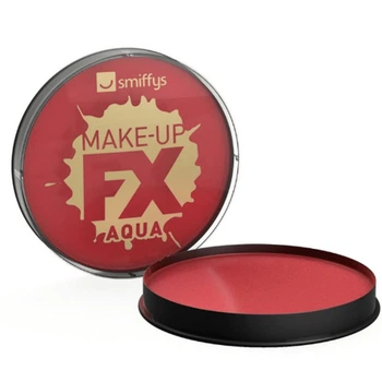 Фарба для обличчя та тіла на водній основі Smiffys FX Make Up Aqua Face & Body Paint Red Червоний