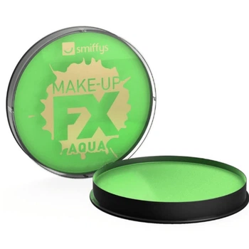 Краска для лица и тела на водной основе Smiffys FX Make Up Aqua Face & Body Paint Lime Green Зеленый