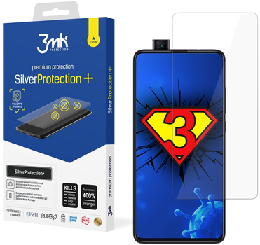 Захисна плівка 3MK Silver Protect+ для Poco X4 Pro 5G антибактеріальна (5903108465694)