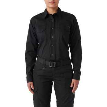 Сорочка жіноча 5.11 Tactical Women's ABR Long Sleeve Shirt 5.11 Tactical Black, S (Чорний) Тактична