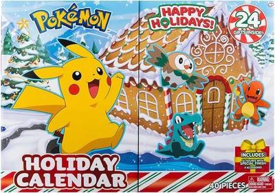 Набір ігрових фігурок Pokemon - Адвент-календар 2023 24 фігурки (PKW3066)