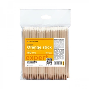 Апельсиновые палочки Staleks PRO Expert 100 шт/уп 15 см (4820241066995)