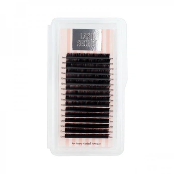 Ресницы Lash Secret L 0.07 16 рядов 9-13 мм черные (2100994273294)