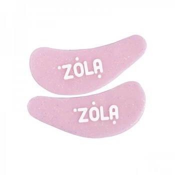 Патчі-фіксатори під очі ZOLA Silicone Eye Patch Light Pink Shine силіконові багаторазові рожеві пари (2100994283279)