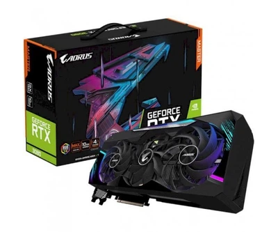 Відеокарта GIGABYTE AORUS GeForce RTX 3080 MASTER 10G rev. 2.0 (GV-N3080AORUS M-10GD rev. 2.0)
