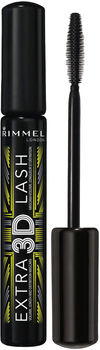 Туш для вій Rimmel London Extra 3D Lash Подовжуюча Чорна 8 мл (3607342923904)