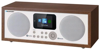 Интернет-радио Blaupunkt IR10BT Brown Wi-Fi/Bluetooth/DAB с TFT-дисплеем и таймером + пульт ДУ