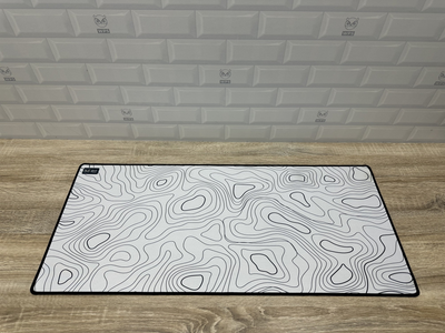 Ігрова поверхня WorkPlaceShop Art Big White Waves 400х900 мм