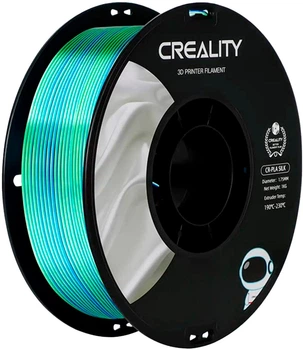 PLA-пластик Creality Filament для 3D принтера шелковый блеск 1.75 мм 1 кг Сине-зеленый (3301120011)