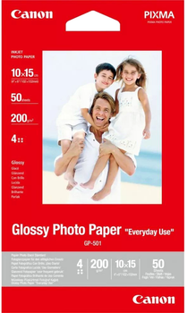 Papier fotograficzny Canon GP501 10x15 cm 50 ark. (0775B081)