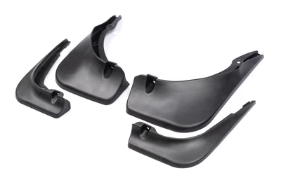 Брызговики Premium (4 шт) для Mercedes C-сlass W205 2014-2021 гг