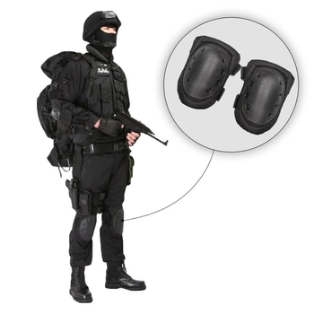 Наколенники защитные Aokali F002 Black защита на колени