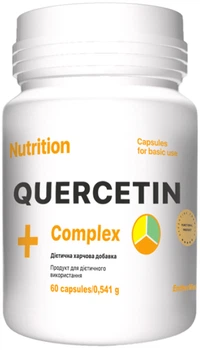 Вітамінний комплекс EntherMeal Quercetin + Complex+ 60 капсул (QUERC060EM207)