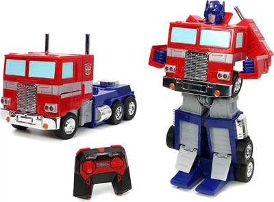 Трансформер Оптимус Прайм 34 см на Пульте Transformers Optimus Prime Converting RC Jada Toys 33521