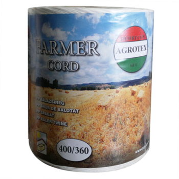 Шпагат полипропиленовый сеновязальный Агротекс (Agrotex) 360/400 белый 5 кг 2860 tex