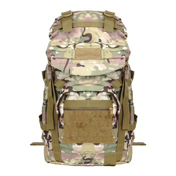 Рюкзак тактичний AOKALI Outdoor A51 50L Camouflage CP спортивний для туризму та подорожей