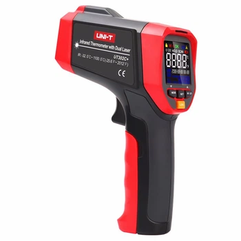 Інфрачервоний пірометр UNI-T UT302C+ (–32ºC ~ 1100ºC)