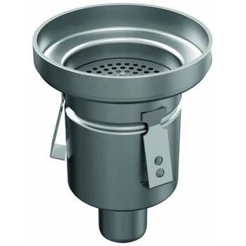 Однокорпусний mini трап Dm160с (вертикальним/горизонтальним) випуском DN75 ATT Inox Drain Dm160/75V1