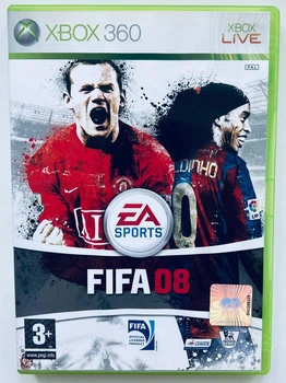 FIFA 08, Б/У, английская версия - диск для Xbox 360