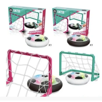 Игра Аэрофутбол HoverBall 9705-2 с воротами и мячом со светом Разноцветный
