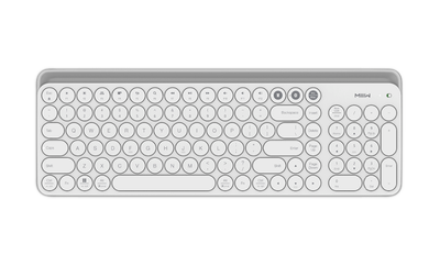 Клавиатура беспроводная MiiiW AIR85+ Bluetooth Dual Mode (MWBK01) MAC/iPad/PC (RU) White
