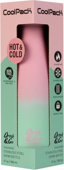 Термобутылка CoolPack Strawberry металлическая 500 мл (Z04754)