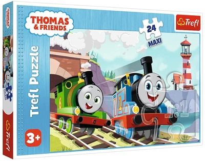 Пазли Trefl Максі - Томас і Персі на рейках / Thomas and Friends, 24 елементи (14354)