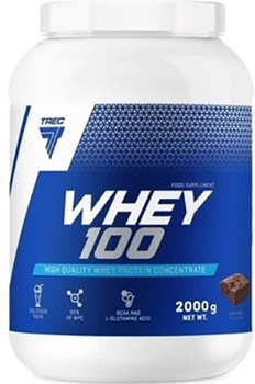 Protein Trec Nutrition WHEY 100 2000 g Czekoladowe Brownie (5902114045708)