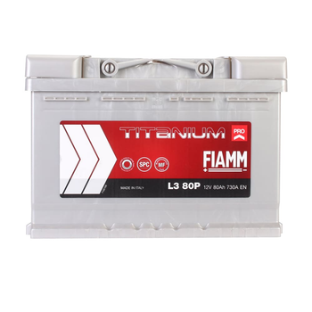 Автомобильный аккумулятор FIAMM Titanium Pro 6CT 80Ah R+ L3 80P
