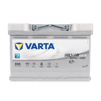 Автомобильный аккумулятор VARTA Silver AGM 6CT 70Ah R+ E39 570901076