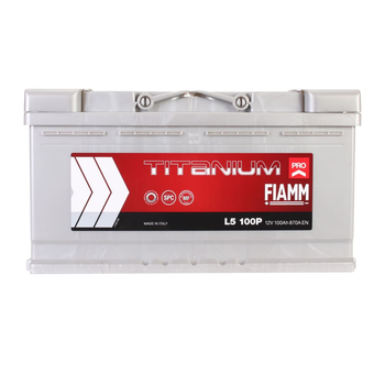 Автомобильный аккумулятор FIAMM Titanium Pro 6CT 100Ah R+ L5 100P
