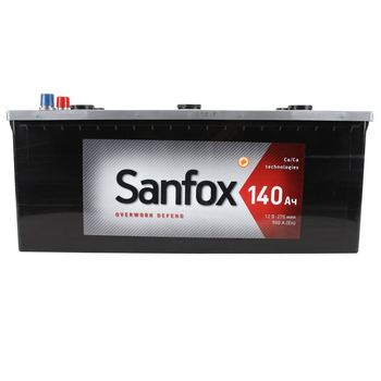 Автомобильный аккумулятор SANFOX Truck 6CT 140Ah L+